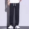 Lyocell Tencel casual pants, loose summer, thin wide-leg trousers, trendy and versatile new men's sports pants details Picture
